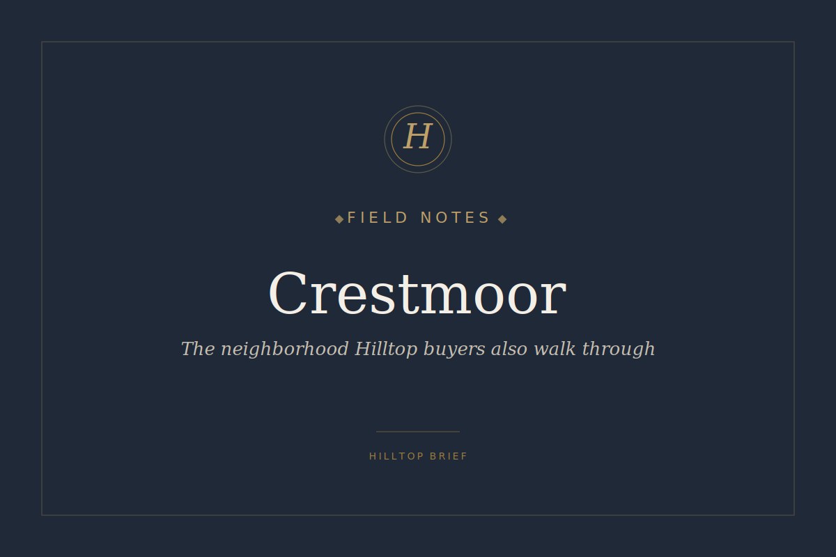 Crestmoor — The Paired Neighborhood article cover image