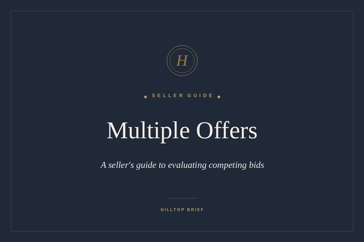 Negotiating multiple offers on a Hilltop, Denver home listing — a seller's guide to evaluating competing offers