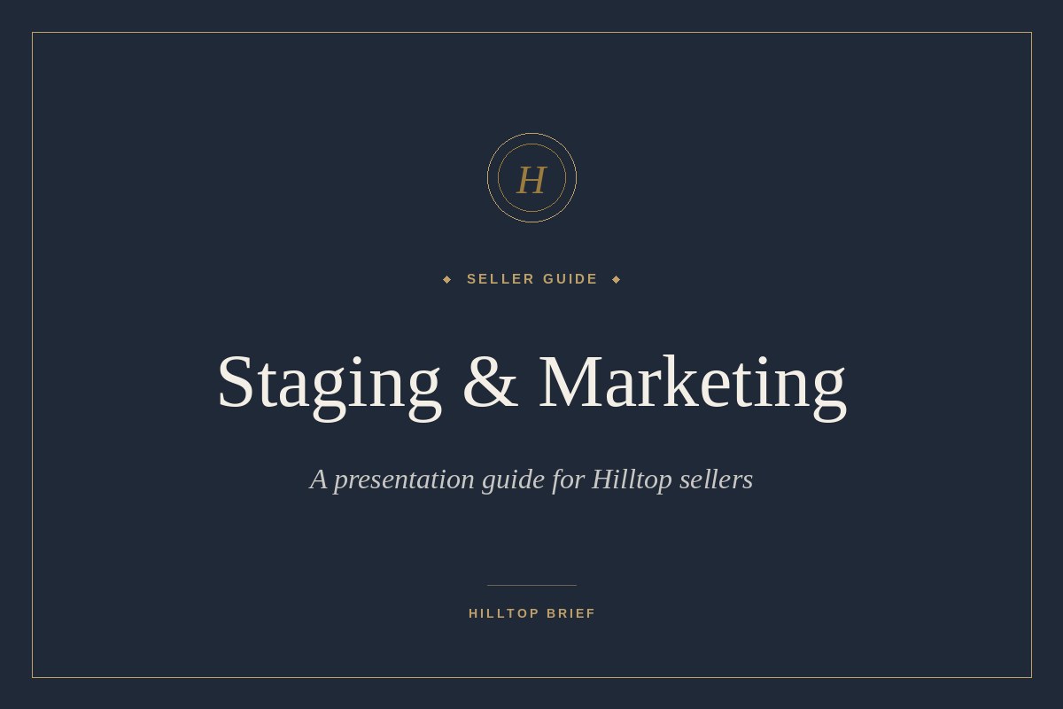 Staging and marketing a Hilltop, Denver home for sale — photography and presentation guide for sellers